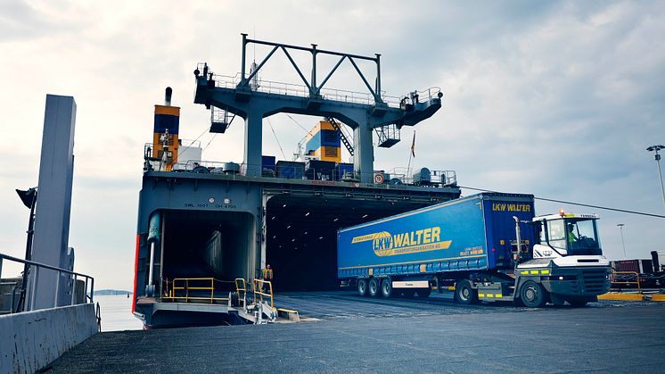 In nine years, volumes between Belgium during have doubled, and the number of departures has risen from 12 to 16. Photo: Gothenburg Port Authority.