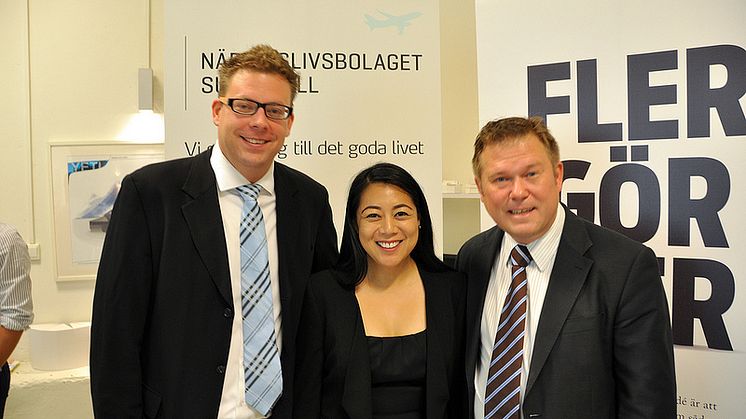- "I Sverige är man intresserad av samarbete"
