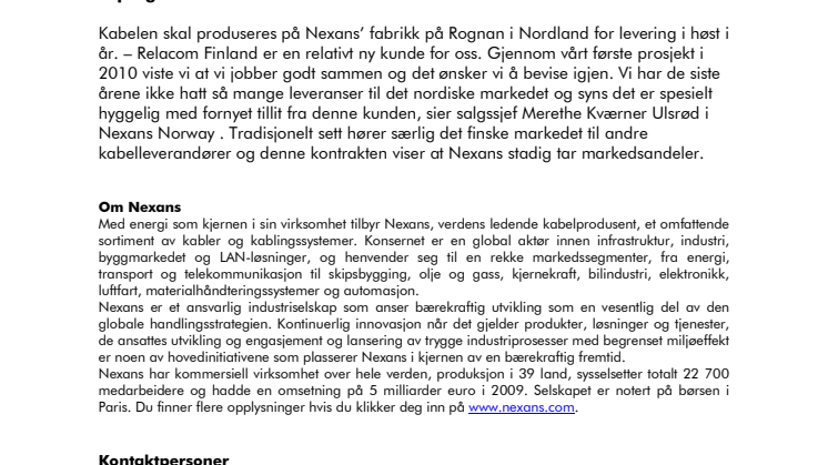 Fornyet tillit i det nordiske markedet