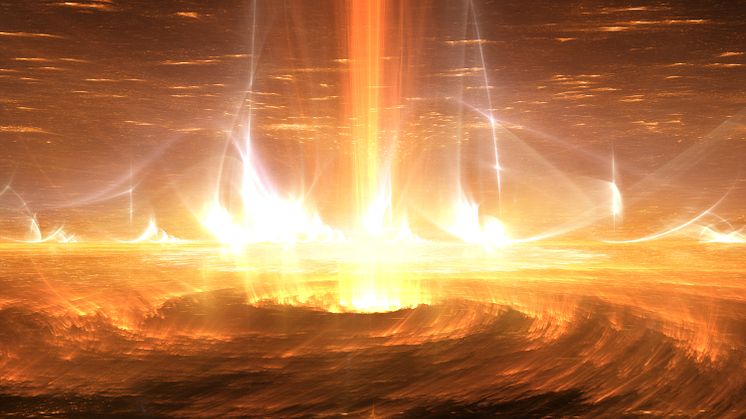 A solar storm