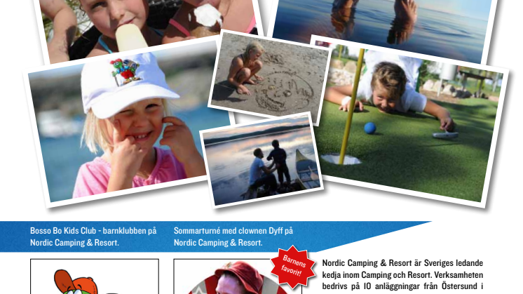 Nordic Camping & Resort Nyhetsbrev nr.1 2012