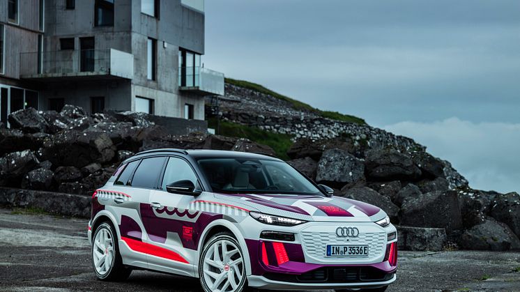 Audi Q6 e-tron prototype