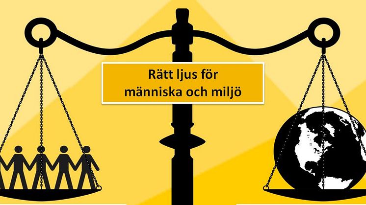 Rätt ljus för människa och miljö - ny informationsskrift från Belysningsbranschen