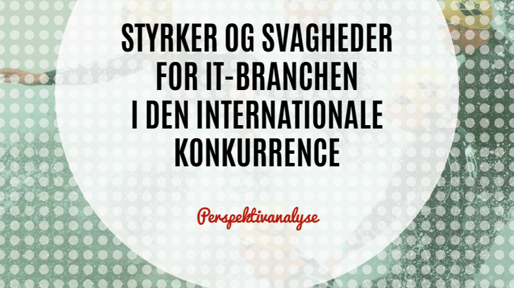 IT-Branchens Perspektivanalyse 2015