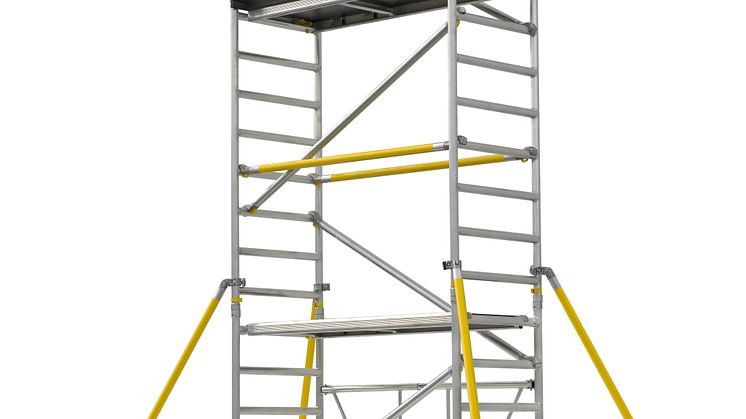 Nytt, säkert och smidigt ställningssortiment från WIBE LADDERS