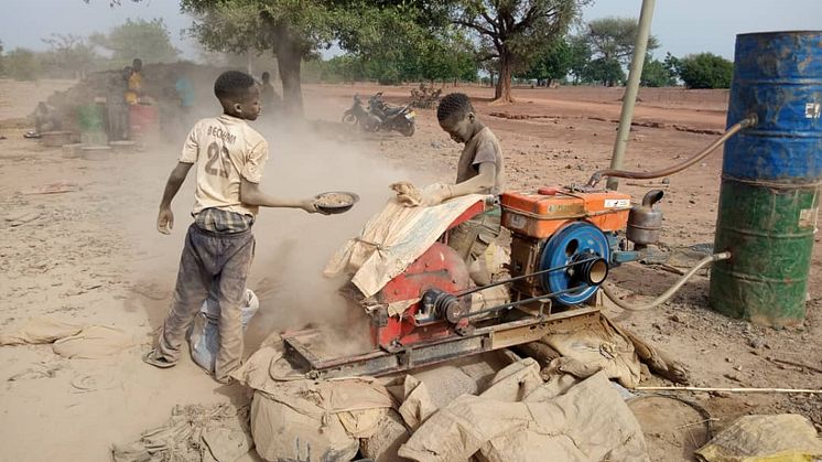 Guldgruvor Burkina Faso