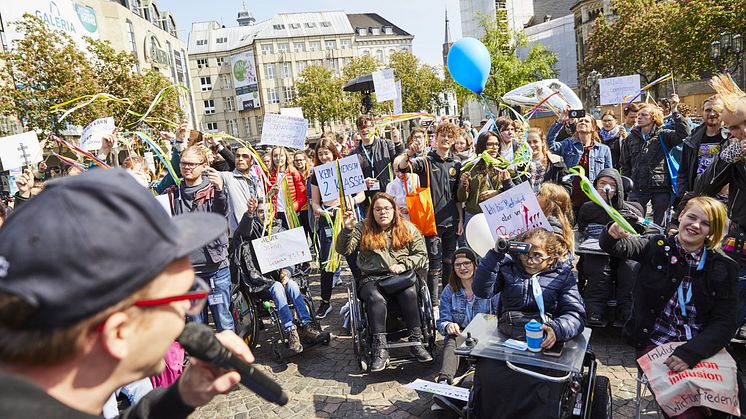 Protesttag_5Mai__Kundgebung auf dem Münsterplatz Bonn