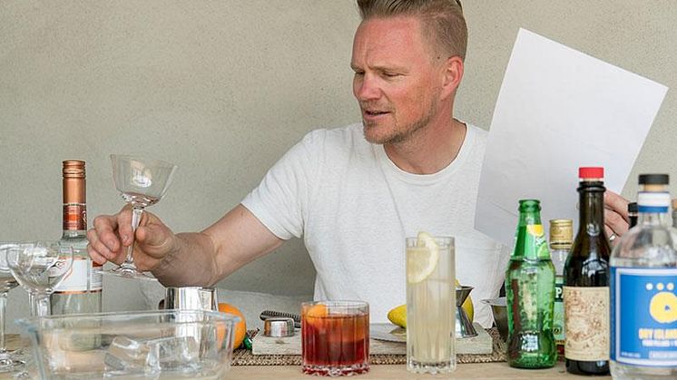 Jens Dolk testar Riedels drinkglas