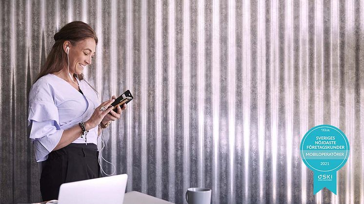 Telia och Halebop har nöjdast mobilkunder i år igen enligt SKI