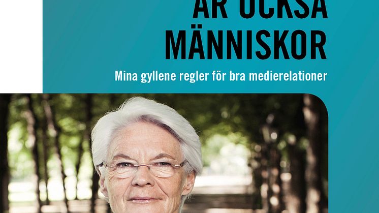 Omslag till boken Journalister är också människor av Elisabeth Tarras-Wahlberg