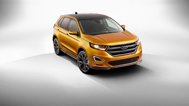 Nye Ford Edge lanseres i Europa i slutten av 2015