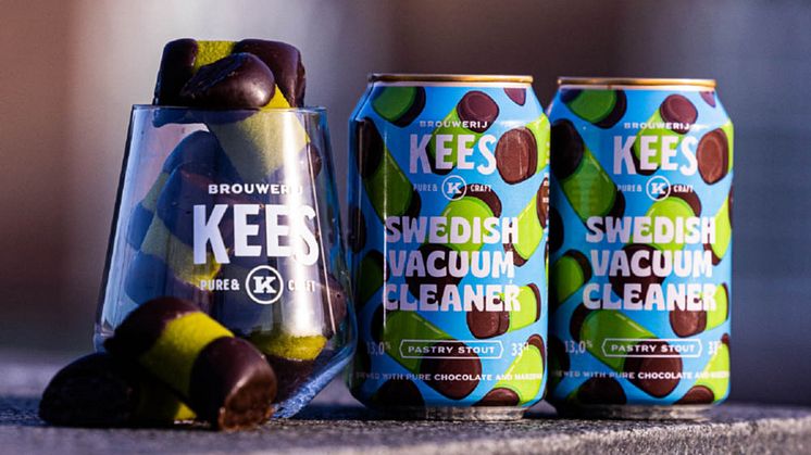 Äntligen finns dammsugarölet i Sverige. Det är de nederländske ölbryggaren Kees som tagit fram ölet med smak av punschrulle. Säljstart på Systembolaget den 18 februari.