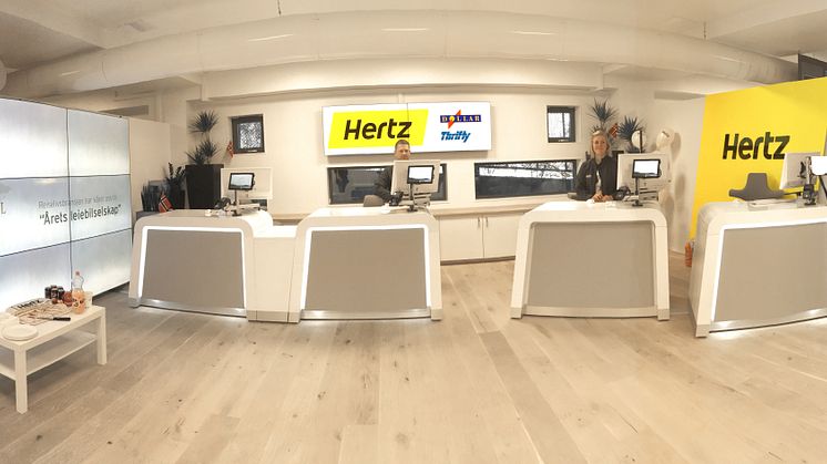 Rekordomsetning for Hertz - 20% vekst