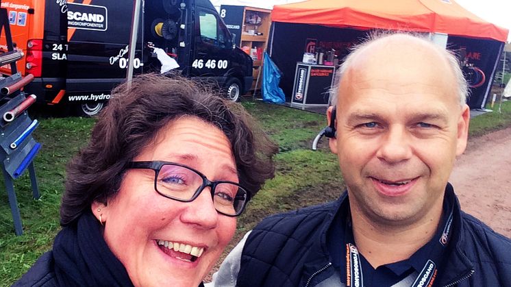 Susanne Stålnacke och Krister Nilsson på Entreprenad Live 2017