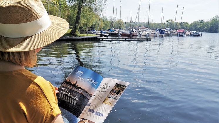 Entspannen am Wasser und inspirieren lassen - viele Tipps gibt es im neuen "Dein Potsdam-Reisemagazin"