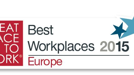Frontit utsett till en av Europas Bästa Arbetsplatser 2015