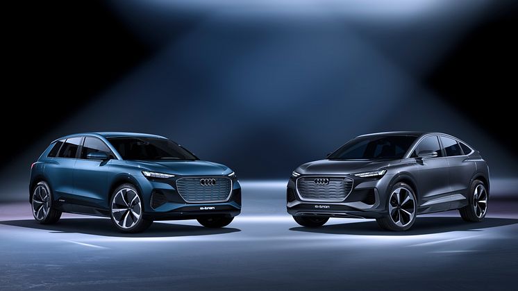Audi Q4 e-tron concept og Audi Q4 Sportback e-tron concept