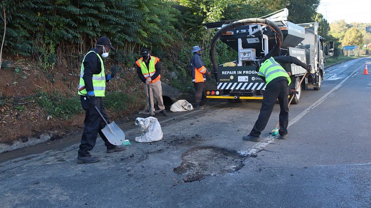 Over 10 000 Road Defects Fixed by the Pothole Patrol