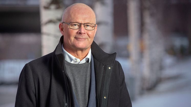Gunnar Eklund, ny produktionsdirektör på Polarbröd AB.