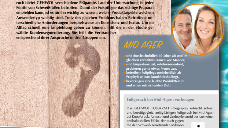 Wirksam heißt auch zweckmäßig: Fußpflegeprodukte bei Fußschweiß und Fußgeruch