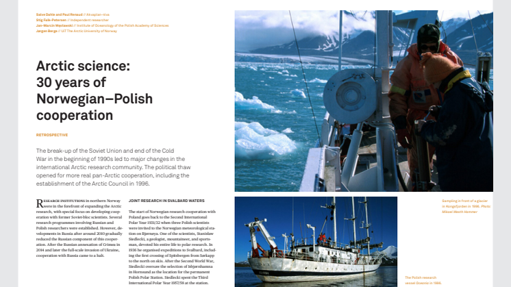 Arctic science 30 years of Norwegian–Polish cooperation - Framforum 2024_spreads.pdf