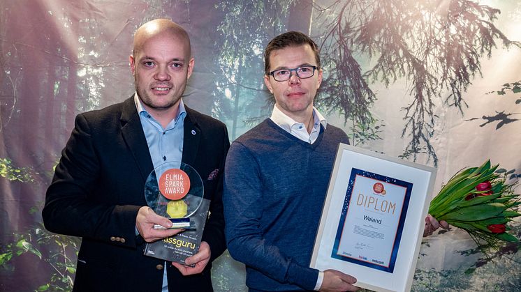 Elmia Spark Award 2019, Innovator of the Year, Weland