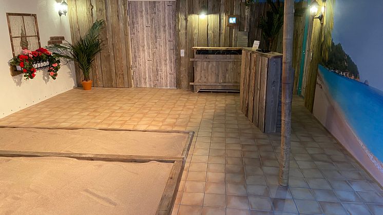Solrum på Kaptensgårdens Äldreboende i Hässleholm