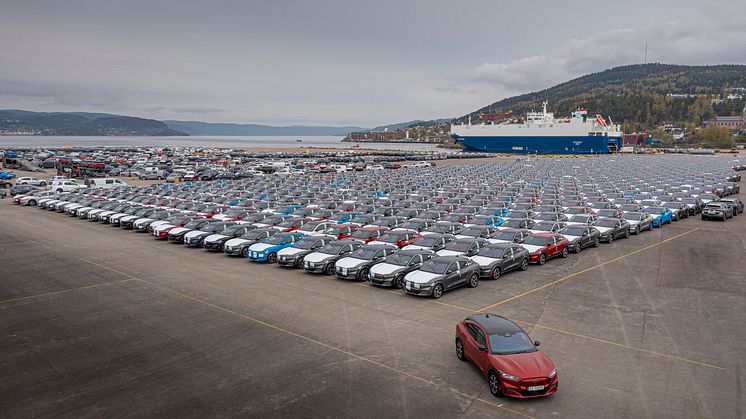 Skip nummer 2 Drammen Mustang Mach-E 2021