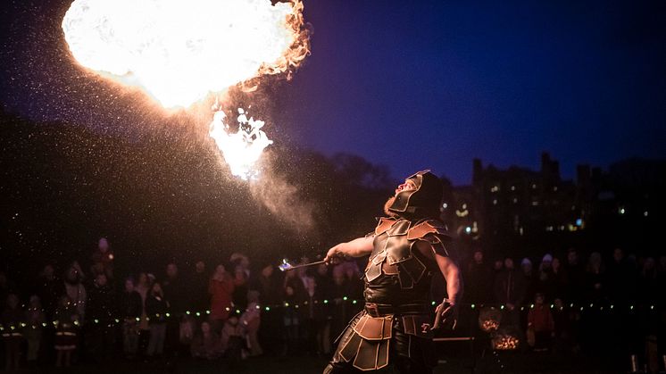 Eldshow_Tjolöholms julmarknad_FotoWillRose