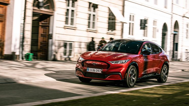 Lækkert dansk pressekit på Mustang Mach-E