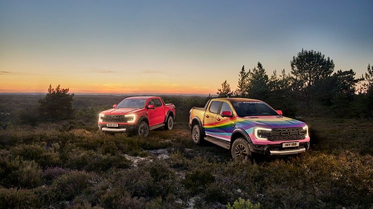 Az elektromos hajtású SuperVan modellel és a Very Gay Raptorral a Ford még tovább tágítja a teljesítmény és befogadás határait