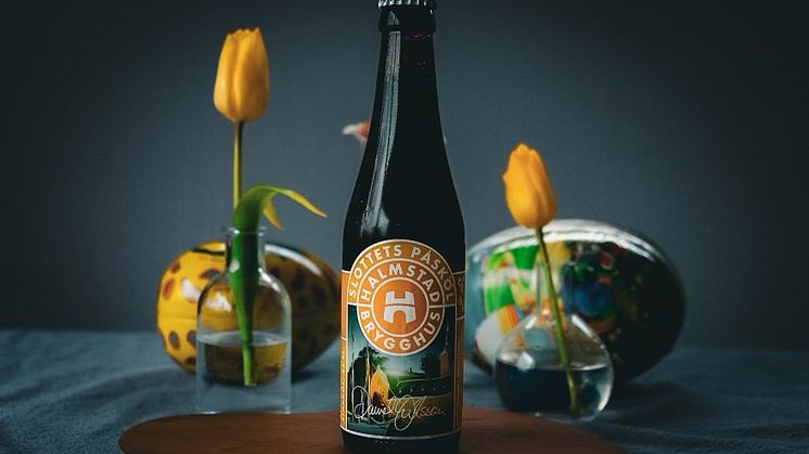 Påskliljorna står ännu inte i blom men Slottets Påsköl är bryggd och lanseras på Systembolaget 11 mars.