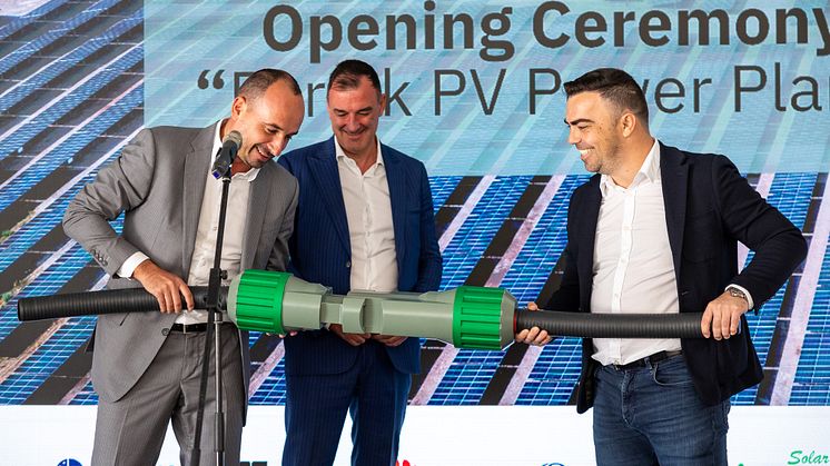 SUNOTEC and Eurohold officially inaugurated the Solaris Hybrid Park