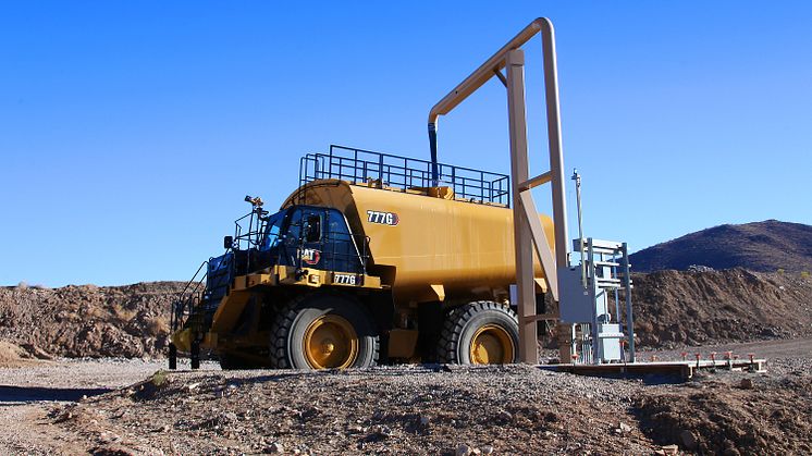 Vattentrucken Cat 777G