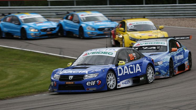 Bästa Dacia-helgen i STCC
