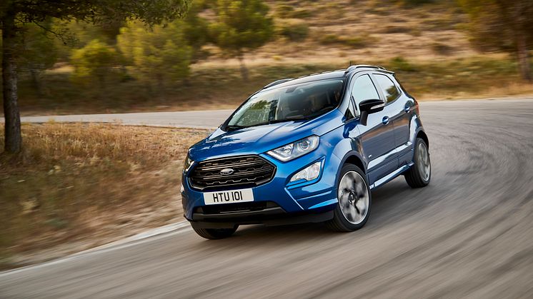 Nye Ford EcoSport kommer med firehjulstrekk!