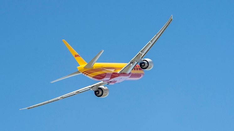 DHL Express' nye Boeing 777 fly