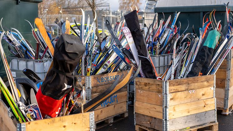 Ski på vei til markedet (foto: Klaus Sandvik)