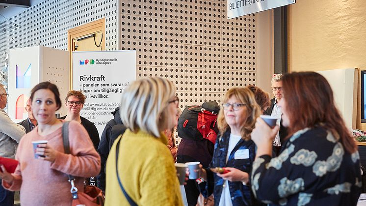 Bild från MFD:s konferens Delaktighetsdagen 2018. Foto: Pia Nordlander