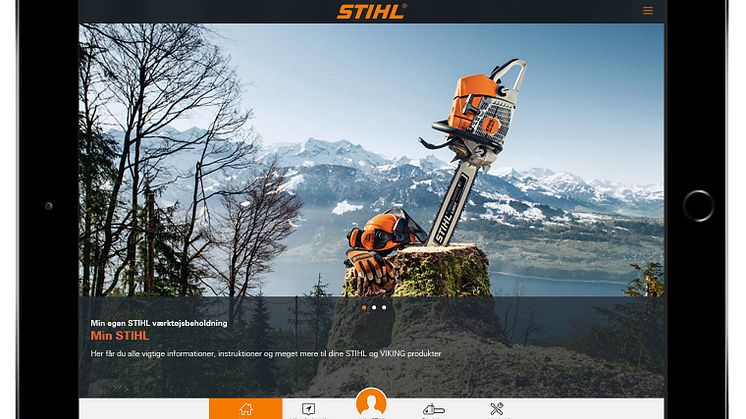 Ny og brukervennlig app fra STIHL