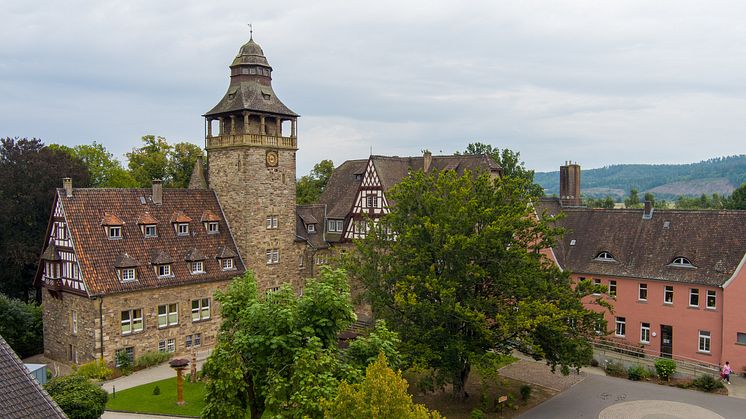 Im Innenhof des Margot-von-Schutzbar-Stiftes findet am 26. November der Budenzauber statt. (Foto: Stefan Betzler)