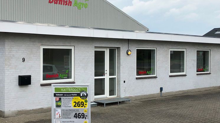 Grovvarekoncernen Danish Agro åbner ny butik i Nyborg