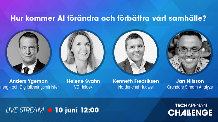 Huawei medverkar i Techarenan Challenge