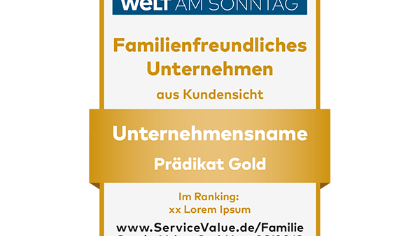 Über 470 Unternehmen von Familien bewertet 