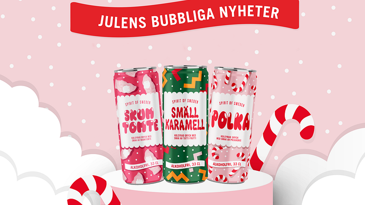 Julens bubbliga nyheter är här! 
