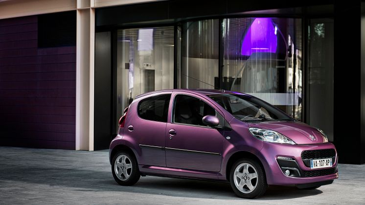 Nya Peugeot 107