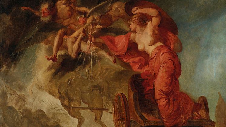 Louis Masreliez: An Allegory of War, c.1790–92. Photo: Christie’s Images Ltd. 2021.