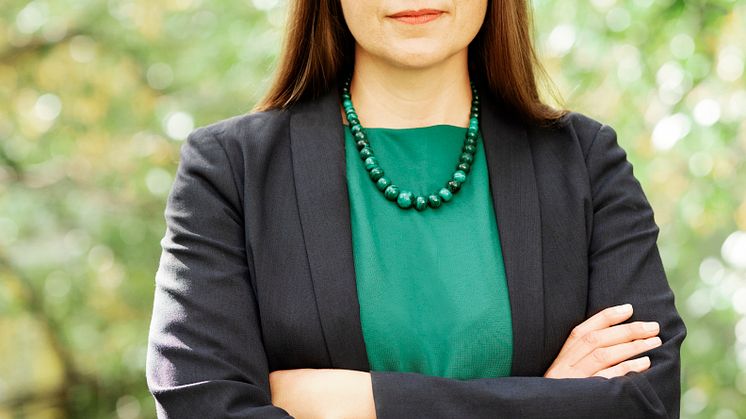 Johanna Bjurskog, hållbarhetschef på Riksbyggen