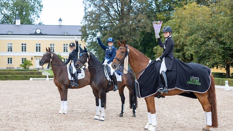 Finalisterna i Lövsta Future Challenge Dressage klara - de här rider i Friends