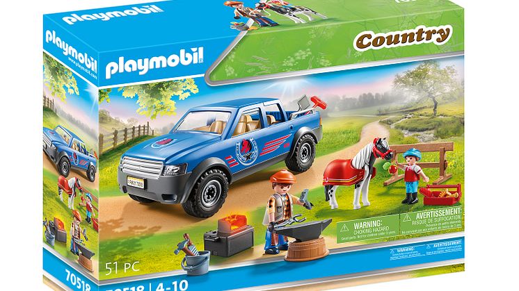 Mobiler Hufschmied (70518) von PLAYMOBIL